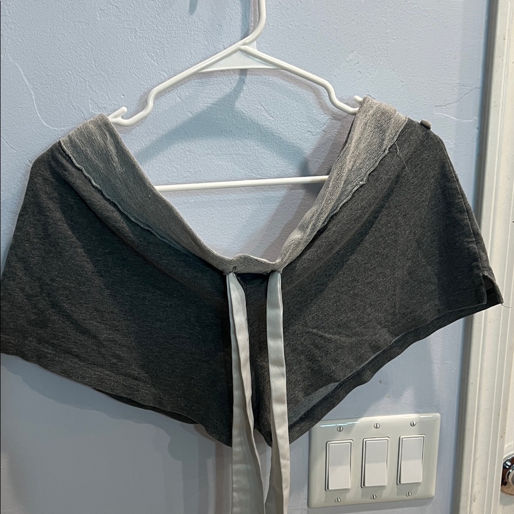 Gilligan & O'Malley Gray Pajama Top